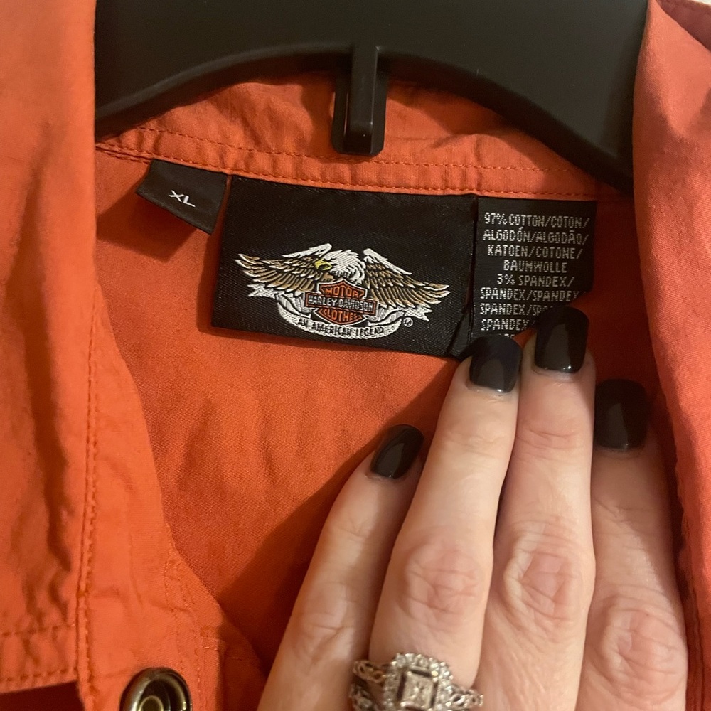HARLEY DAVISON button down - Picture 2 of 3